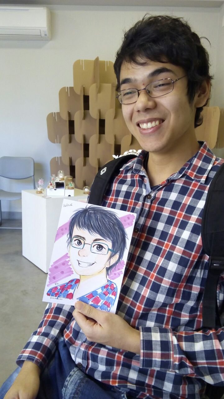 Exemplo de caricatura